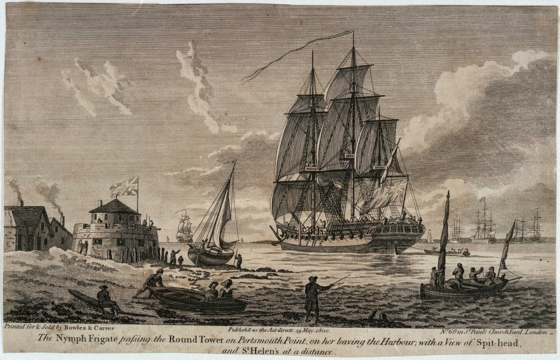 British Ship The Nympe