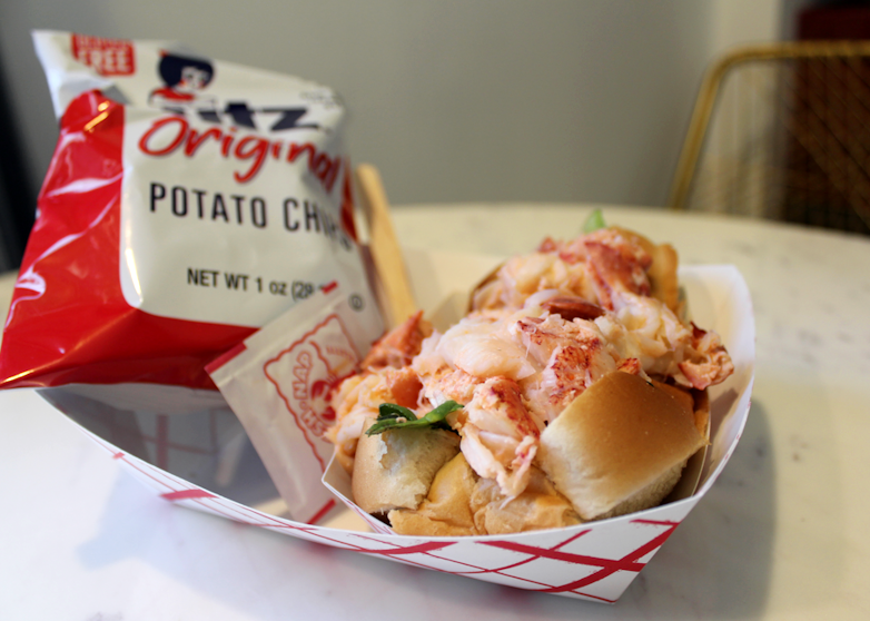Lobster Roll from Roy Moore's Rockport MA