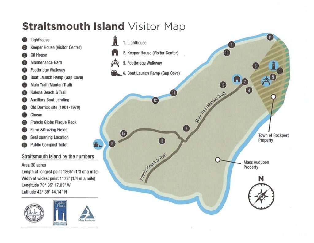 Straitsmouth Island Map