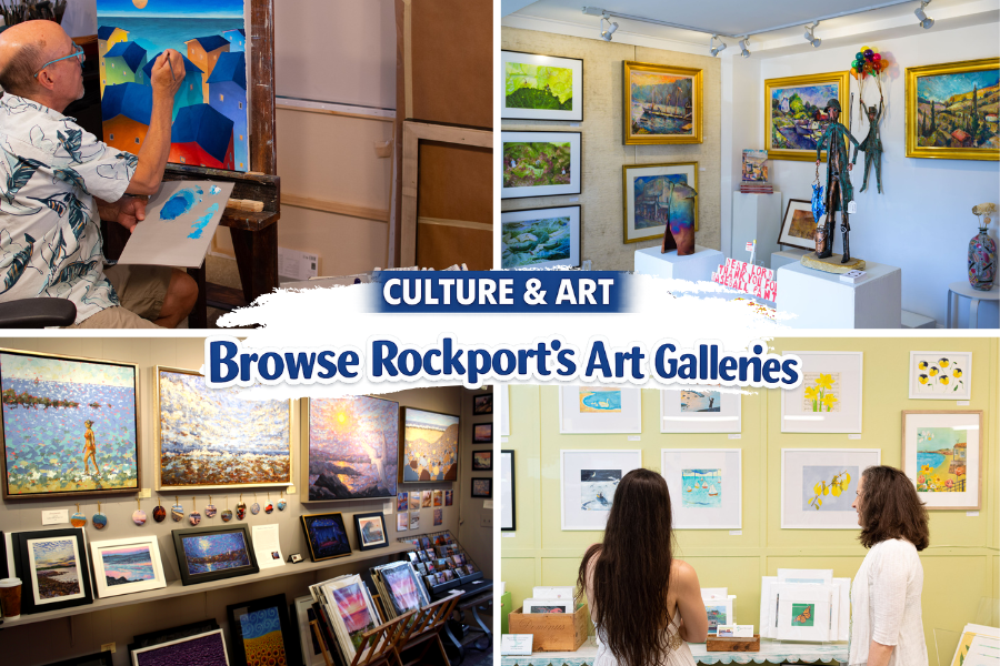 Browse Rockport MA Art Galleries