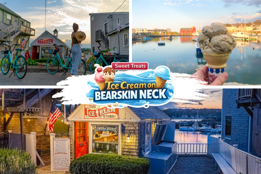 Ice Cream on Bearskin Neck