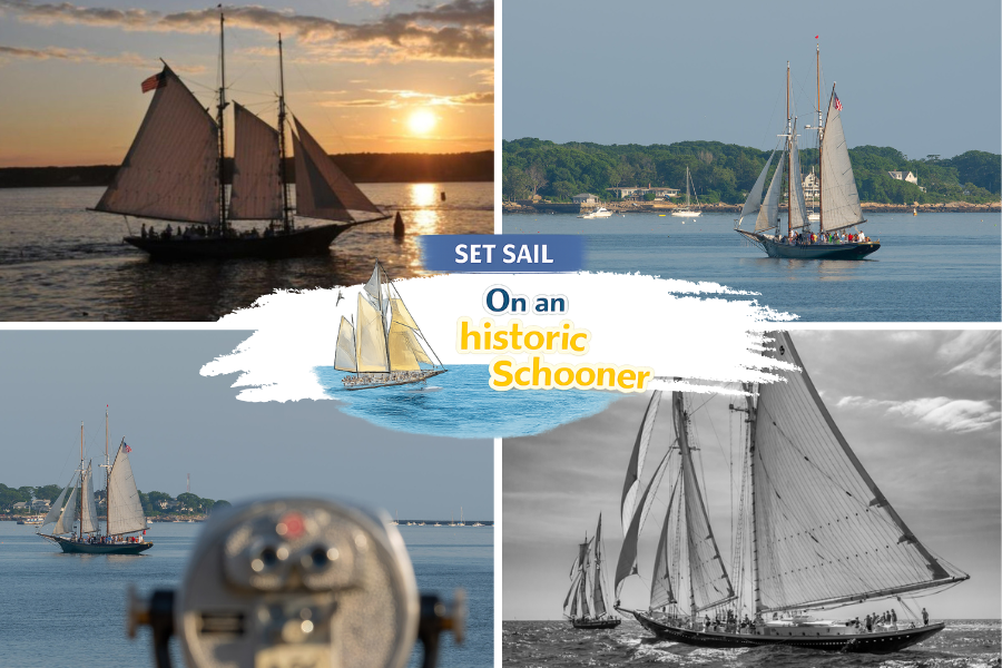 Set Sail On An historic schooner