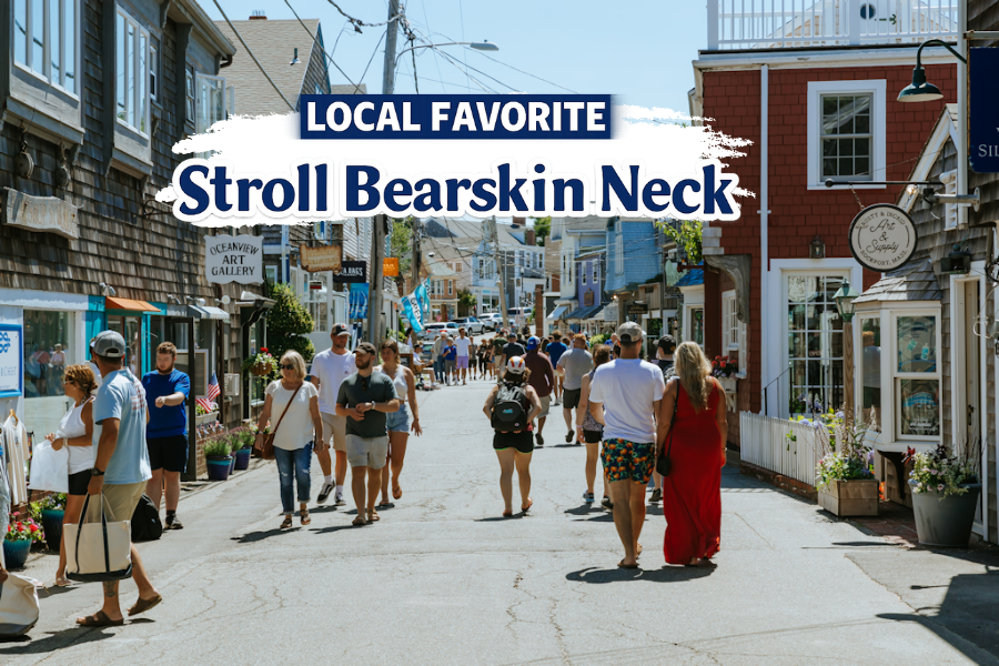 Stroll Bearskin Neck Rockport Massachusetts